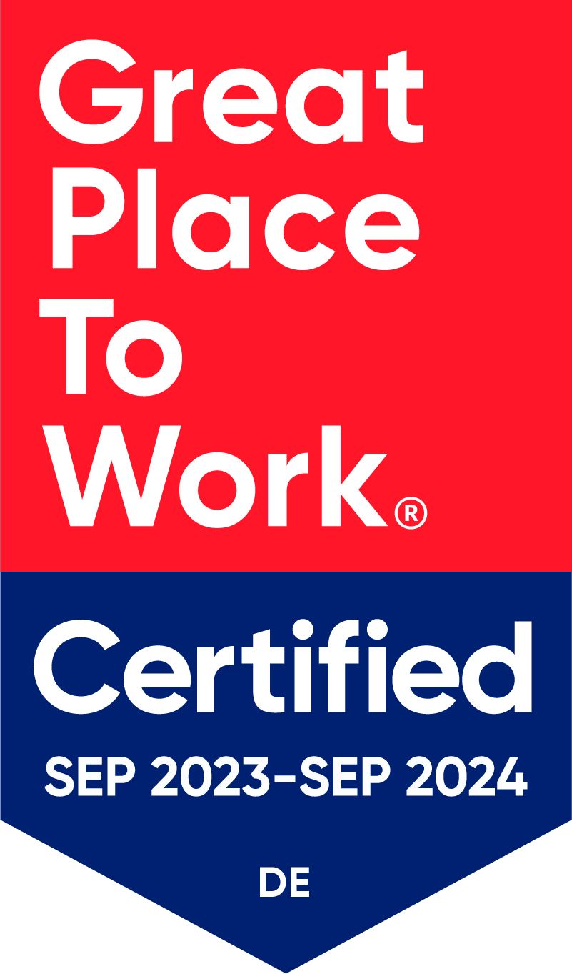 Zertifikat des international tätigen Forschungs- und Beratungsinstituts "Great Place To Work"